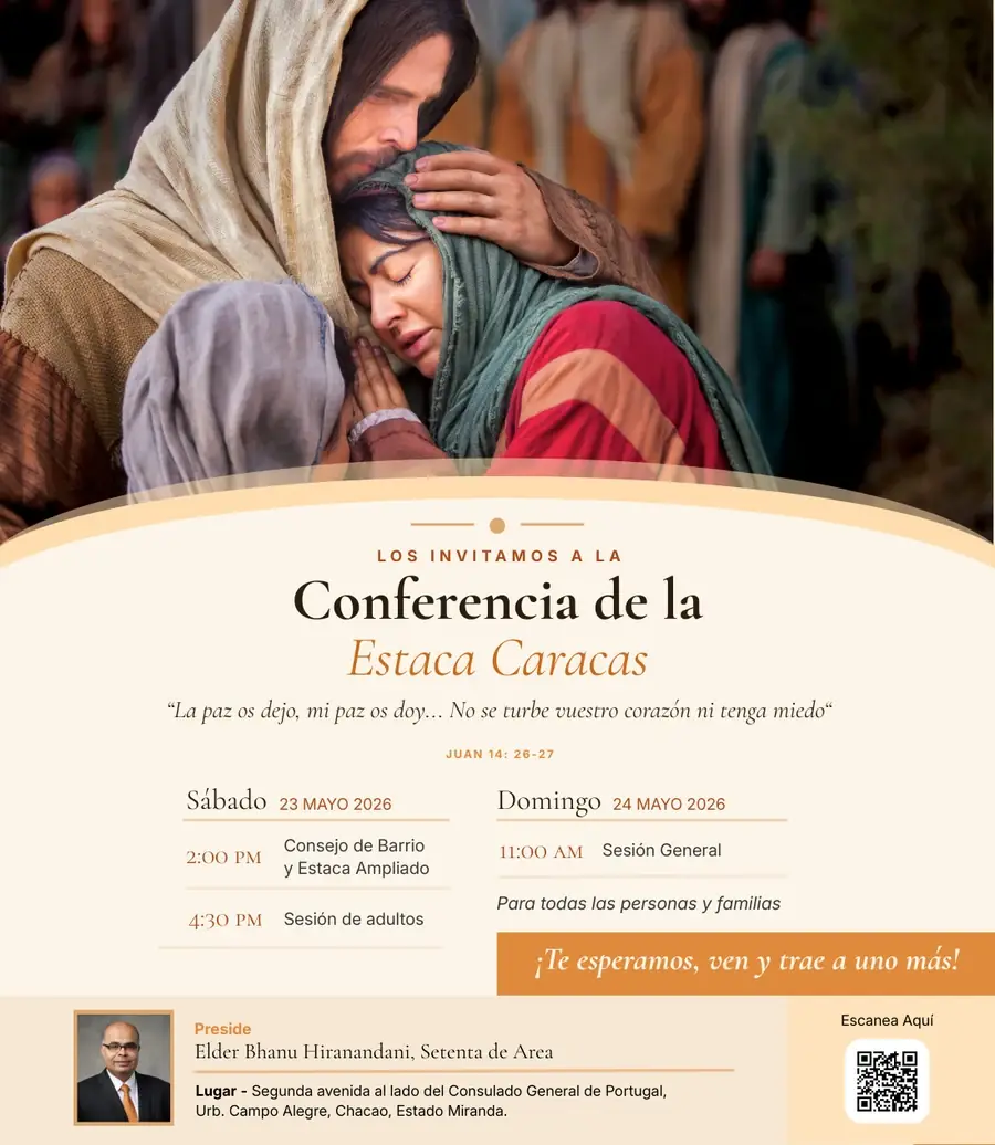 Invitación — Conferencia de la Estaca Caracas